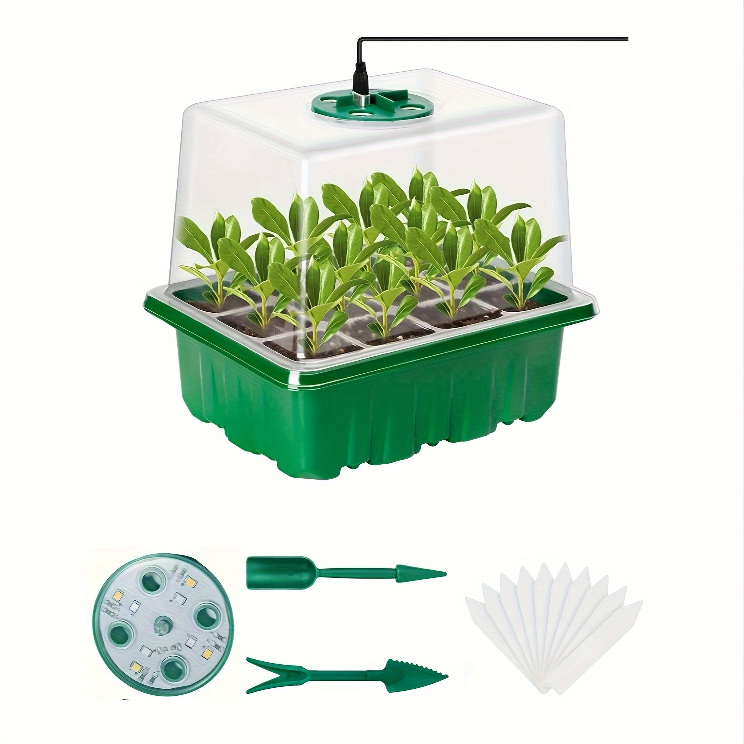 Humidity Dome Kit - Zestaw do Rozsiewu Sadzonek - 1/2/3